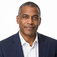 Marcus Ward desk portrait